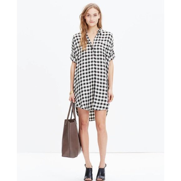Madewell Dresses & Skirts - Madewell Courier Shirtdress In Buffalo Check
